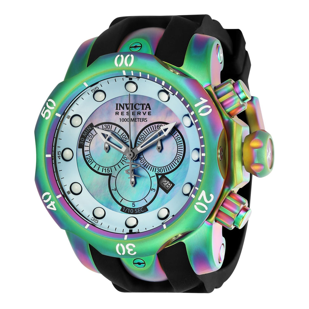 RELOJ  PARA HOMBRE INVICTA VENOM 24062 - IRIDISCENTE, NEGRO