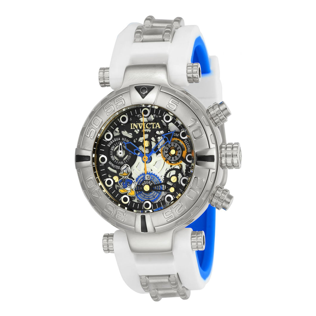 RELOJ DONALD   PATO PARA MUJER INVICTA DISNEY LIMITED EDITION 24511 - AZUL BLANCO
