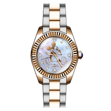Cargar imagen en el visor de la galería, RELOJ MICKEY MOUSE PARA MUJER INVICTA DISNEY LIMITED EDITION 24916 - ORO ROSA, ACERO
