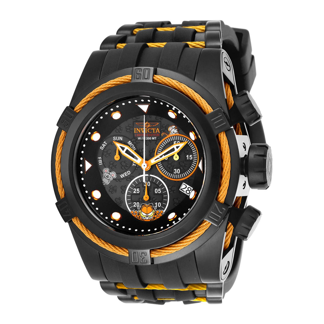 RELOJ  PARA HOMBRE INVICTA CHARACTER COLLECTION 25001 - NEGRO NARANJA