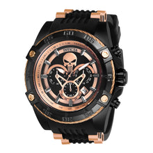 Cargar imagen en el visor de la galería, RELOJ PUNISHER PARA HOMBRE INVICTA MARVEL 26861 - NEGRO, ORO ROSA

