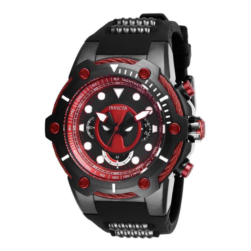 RELOJ DEADPOOL PARA HOMBRE INVICTA MARVEL 27325 - NEGRO – Kronotime