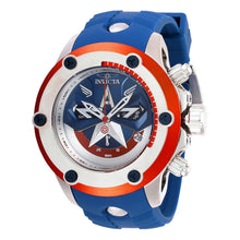 Cargar imagen en el visor de la galería, RELOJ CAPITÁN AMÉRICA PARA HOMBRE INVICTA MARVEL 28420 - ACERO AZUL
