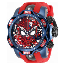 Cargar imagen en el visor de la galería, RELOJ SPIDERMAN PARA HOMBRE INVICTA MARVEL 30629 - AZUL OSCURO, ROJO, ACERO
