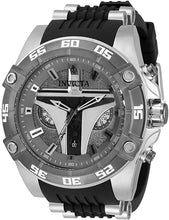 Cargar imagen en el visor de la galería, RELOJ MANDALORIAN PARA HOMBRE INVICTA STAR WARS 34990 - NEGRO
