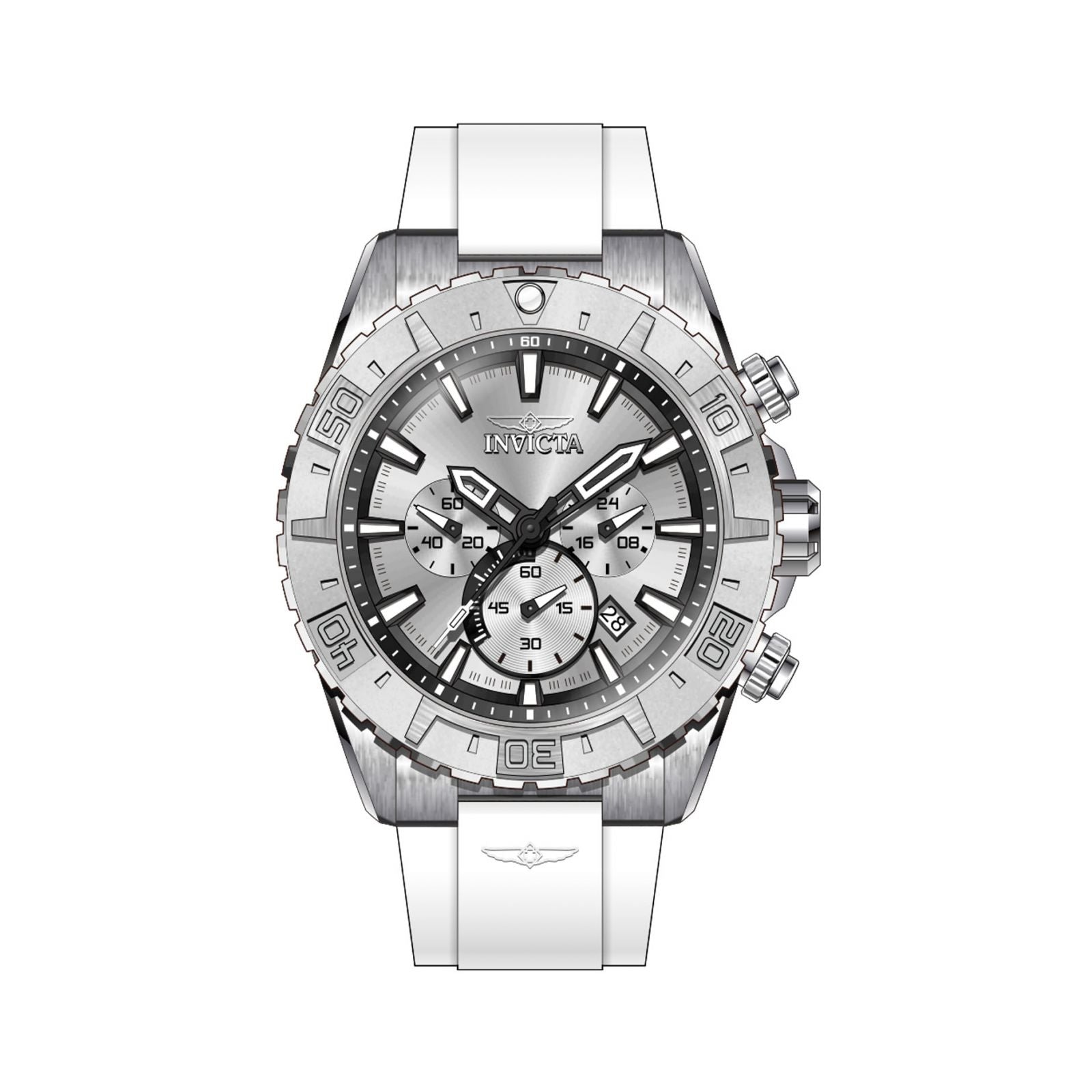 Invicta Aviator 39076 Herren Quartz Uhr - 45 mm