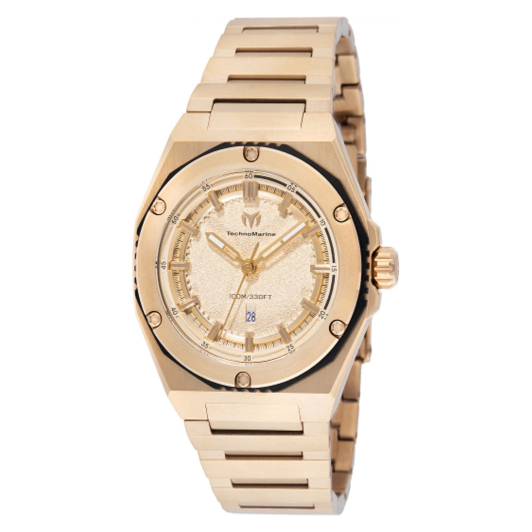 RELOJ  PARA MUJER TECHNOMARINE CORAL TM-416045 - ORO