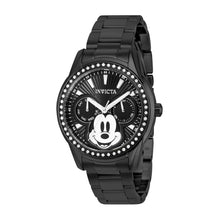 Cargar imagen en el visor de la galería, RELOJ MICKEY MOUSE PARA MUJER INVICTA DISNEY LIMITED EDITION 37827 - NEGRO
