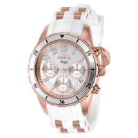 RELOJ DEPORTIVO PARA MUJER INVICTA ANGEL 38755 - BLANCO, ORO ROSA