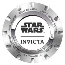 Cargar imagen en el visor de la galería, RELOJ MANDALORIAN PARA HOMBRE INVICTA STAR WARS 44158 - NEGRO
