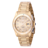 RELOJ  PARA MUJER INVICTA PRO DIVER 46688 - ORO