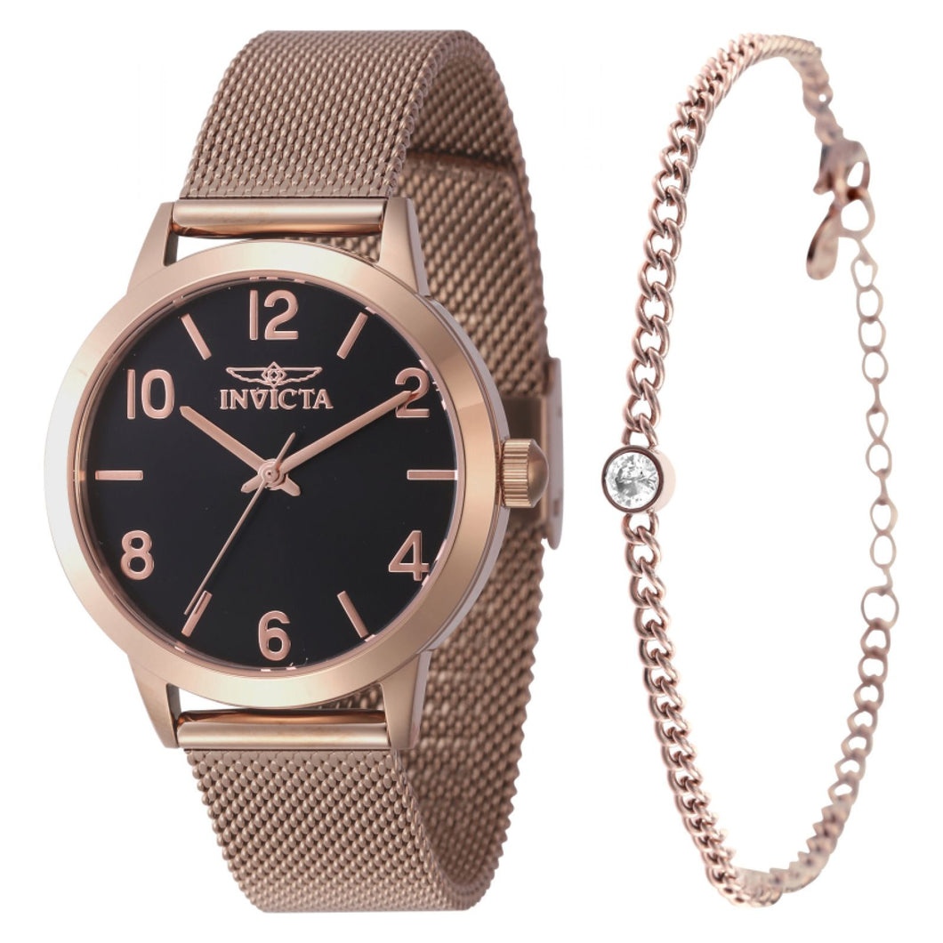RELOJ PARA MUJER INVICTA WILDFLOWER 47276 ORO ROSA – Kronotime