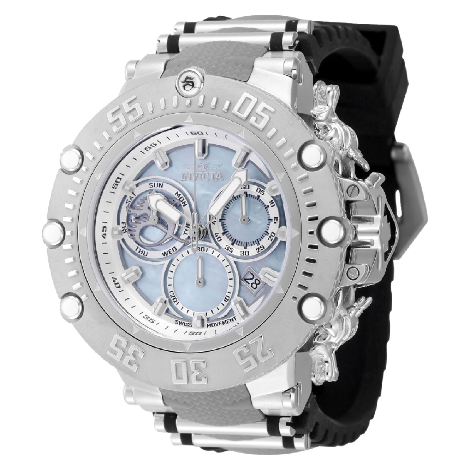 47613 RELOJ DEPORTIVO PARA HOMBRE INVICTA SUBAQUA 47613 - GRIS, NEGRO, ACERO ...