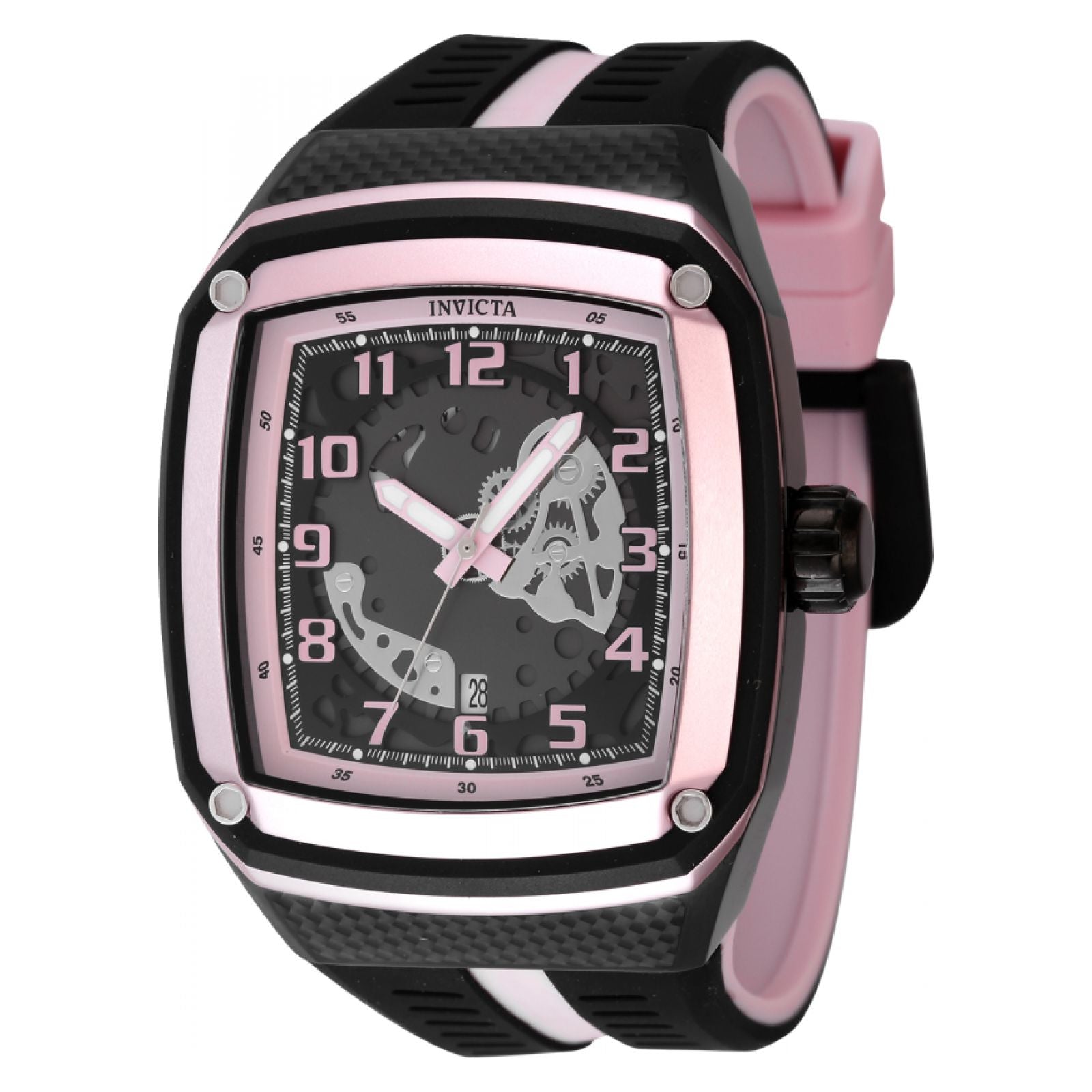 RELOJ DEPORTIVO PARA HOMBRE INVICTA INVICTA RACING 48068 - ROSA, NEGRO ...