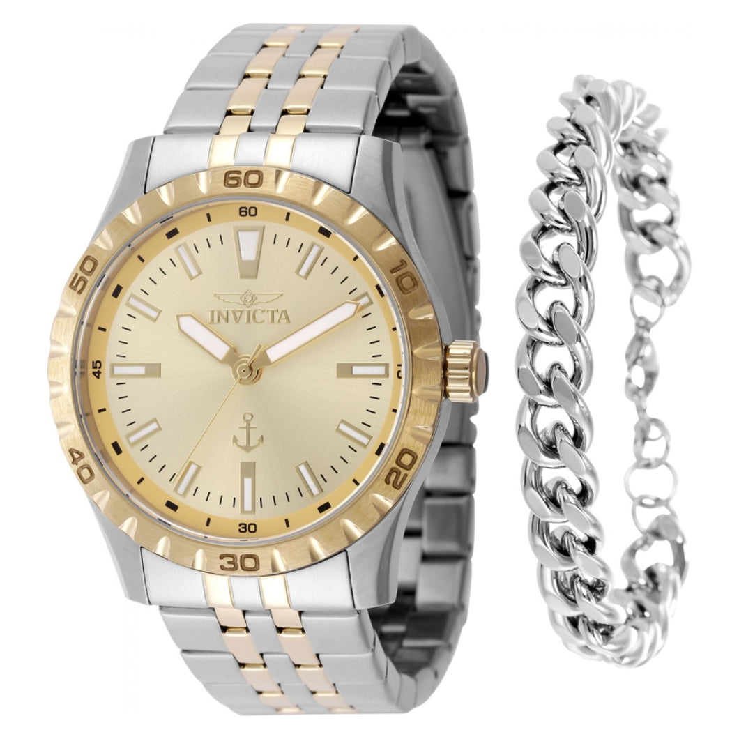 RELOJ  PARA HOMBRE INVICTA OCEAN VOYAGE 48274 - ORO, ACERO