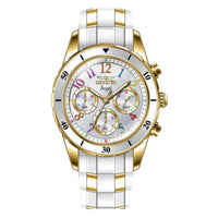 RELOJ  PARA MUJER INVICTA ANGEL 49801 - ORO BLANCO