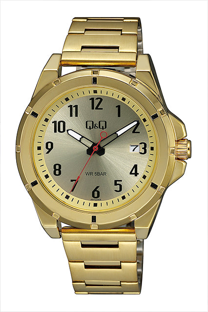 RELOJ  PARA HOMBRE Q&Q CLASSIC A472J003Y - DORADO