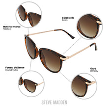 Cargar imagen en el visor de la galería, GAFAS STEVE MADDEN OUTLOOK X17080
