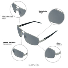 Cargar imagen en el visor de la galería, GAFAS LEVIS OUTLOOK X13187
