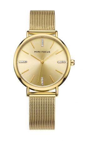 RELOJ  PARA MUJER MINI FOCUS MF0036L MF1818 - DORADO