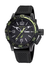 Cargar imagen en el visor de la galería, RELOJ DEPORTIVO PARA HOMBRE NAUTICA GLENROCK LAGOON NAPGLF114 - NEGRO
