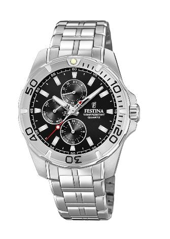 RELOJ FESTINA MULTIFUNCTION F20445/3 - PLATEADO