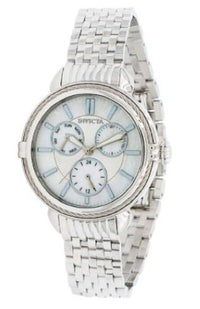 RELOJ  PARA MUJER INVICTA WILDFLOWER 37271 - PLATEADO