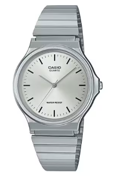 RELOJ  PARA MUJER CASIO TIMELESS MQ-24D-7EDF - PLATEADO
