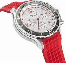 Cargar imagen en el visor de la galería, RELOJ DEPORTIVO PARA HOMBRE NAUTICA NAPNSS215 - ROJO
