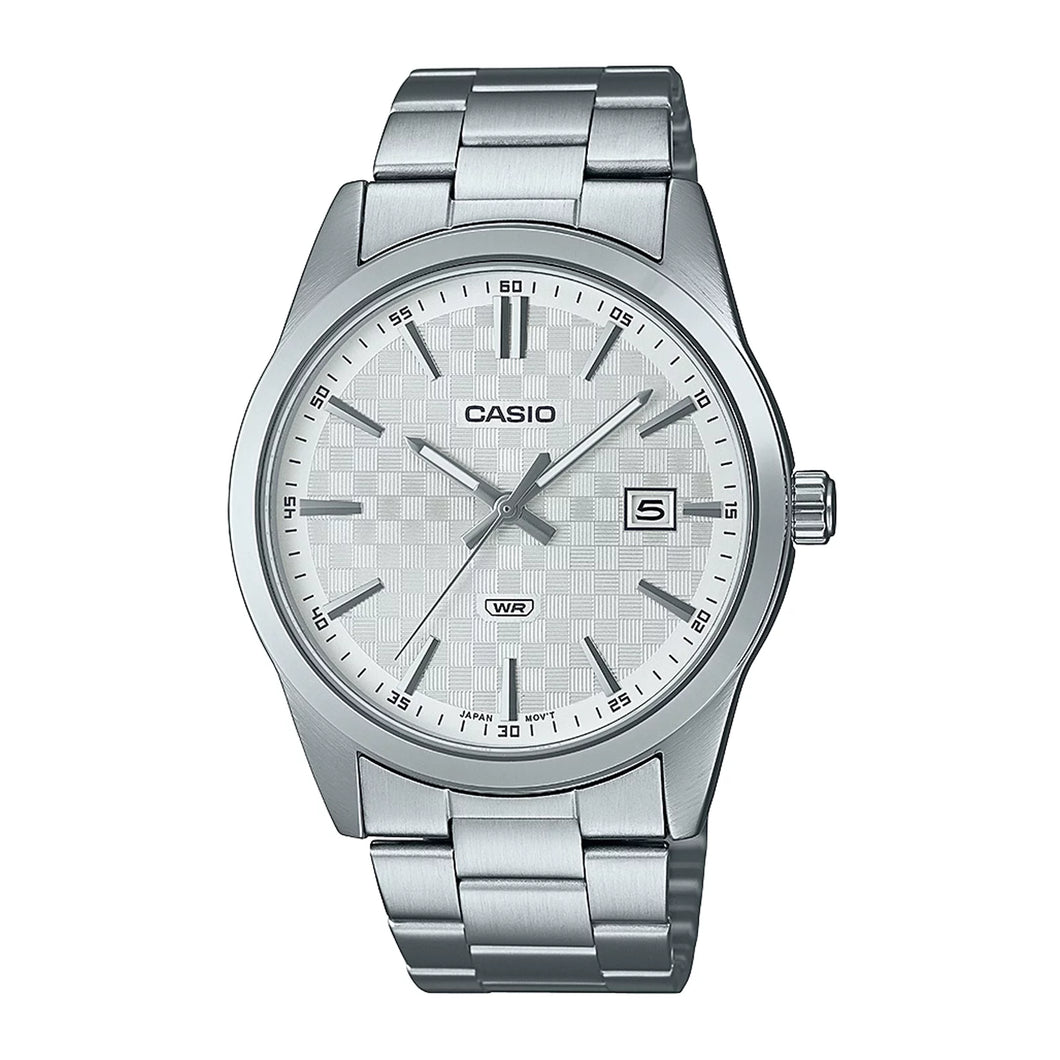 RELOJ  PARA HOMBRE CASIO MTPVD03D-7AUDF - PLATEADO