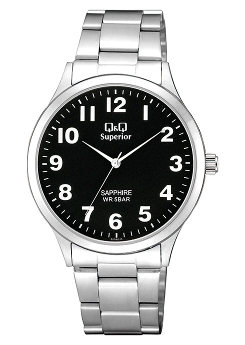 RELOJ  PARA HOMBRE Q&Q SUPERIOR S278J215Y - PLATEADO