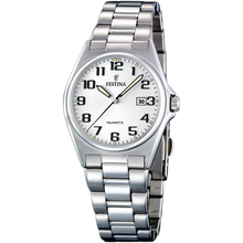 Cargar imagen en el visor de la galería, RELOJ  PARA MUJER FESTINA CLASSIC METAL F16375/5 - PLATEADO
