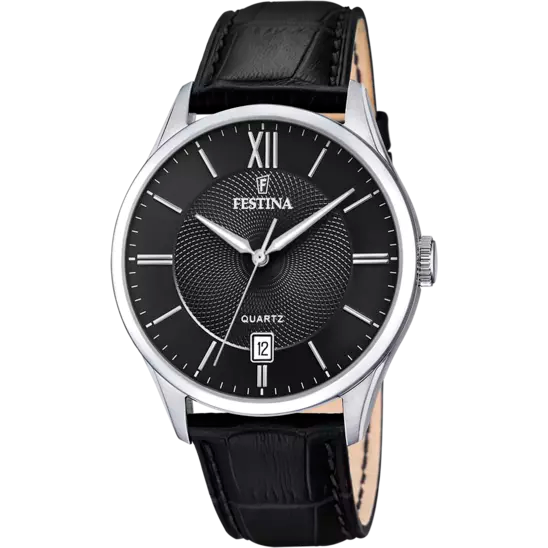 RELOJ CLÁSICO PARA HOMBRE FESTINA CLASSIC METAL F20426/3 - NEGRO