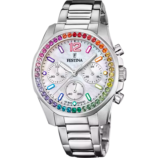 RELOJ PARA MUJER FESTINA F20606/2 - PLATEADO