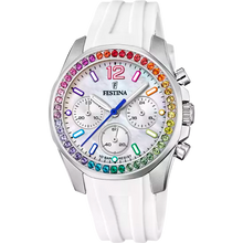 Cargar imagen en el visor de la galería, RELOJ DEPORTIVO PARA MUJER FESTINA BOYFRIEND F20610/2 - BLANCO
