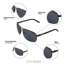 Cargar imagen en el visor de la galería, GAFAS STEVE MADDEN OUTLOOK STANLEY X17115
