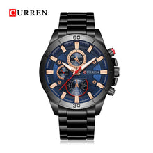 Cargar imagen en el visor de la galería, RELOJ CURREN KREB560120 - NEGRO
