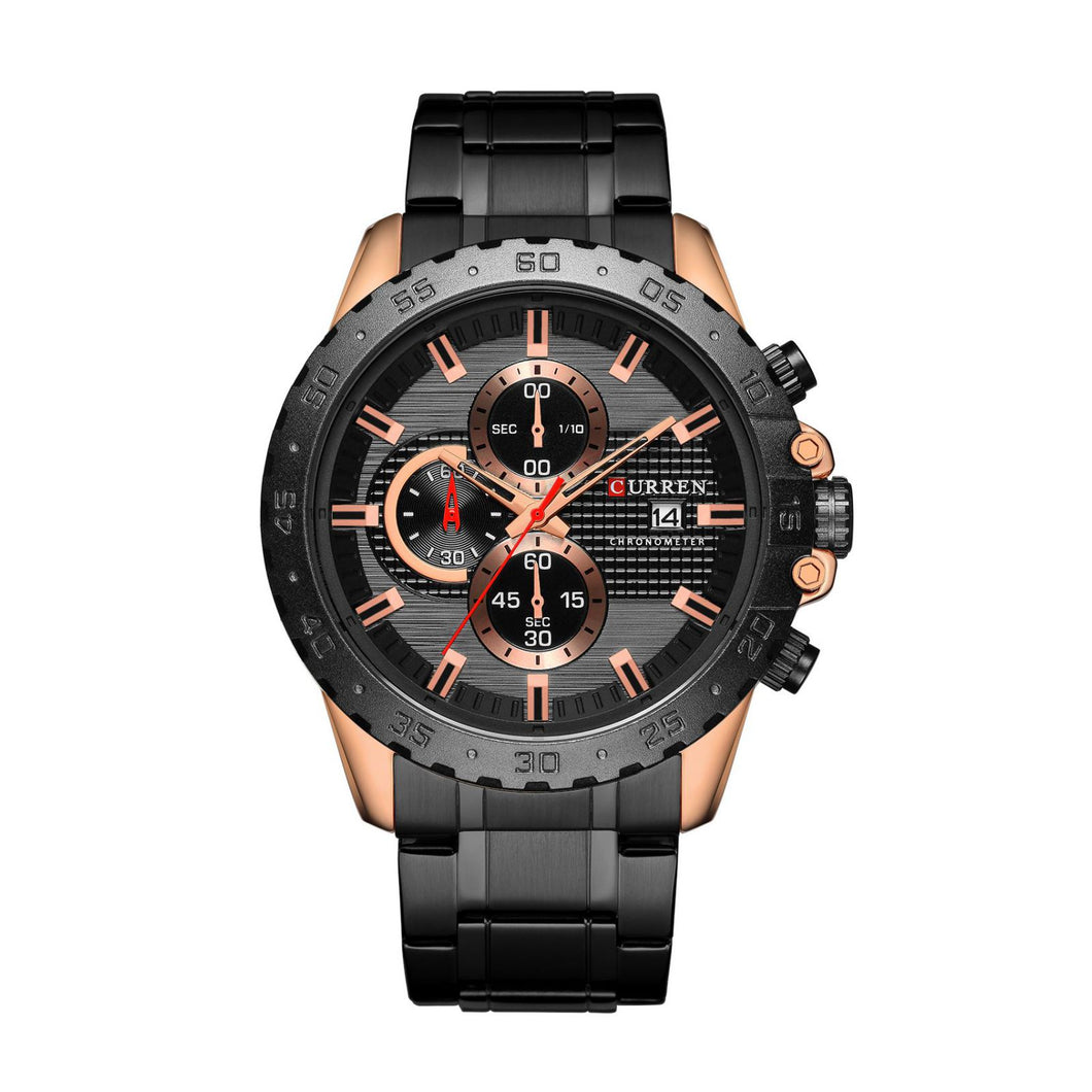 RELOJ CURREN KREC582001 - NEGRO