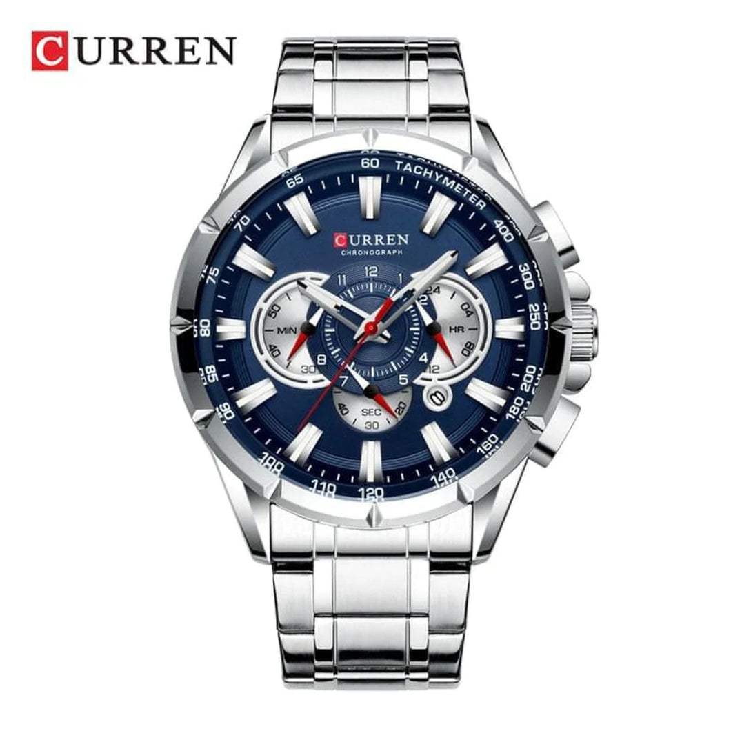 RELOJ  PARA HOMBRE CURREN KREC951903 - PLATEADO