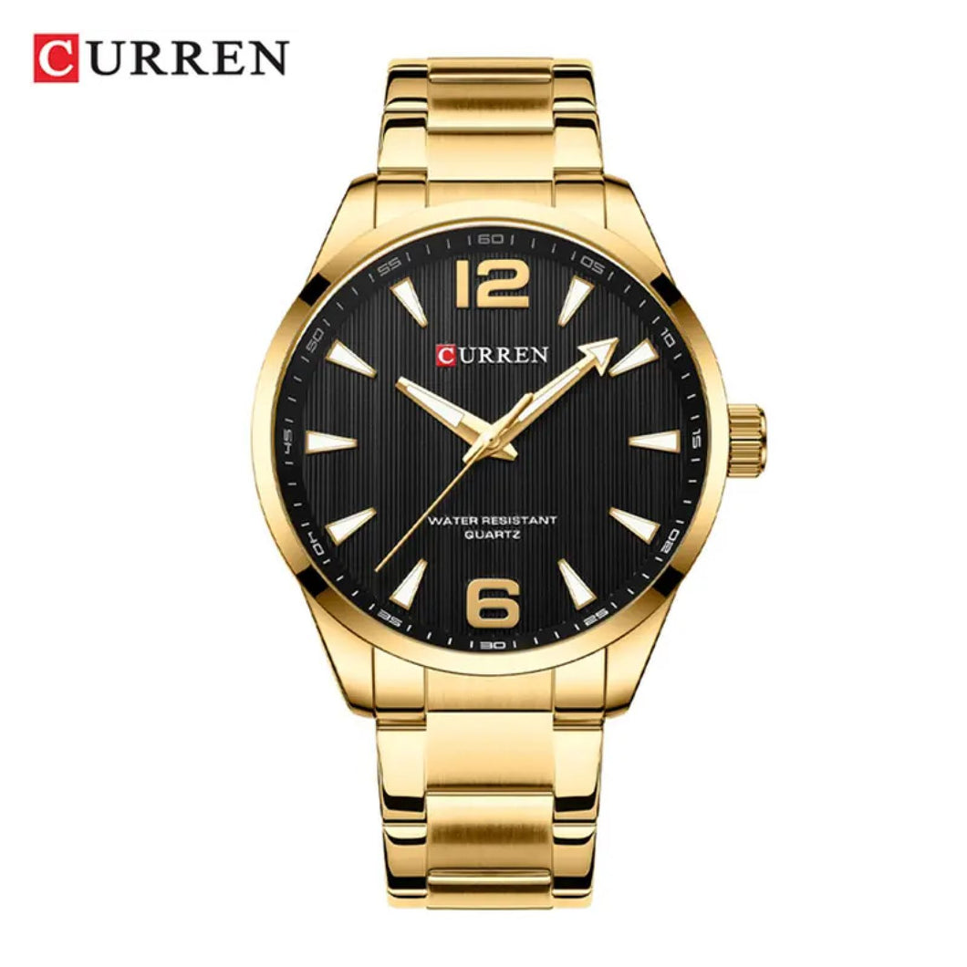 RELOJ  PARA HOMBRE CURREN KRED711801 - DORADO