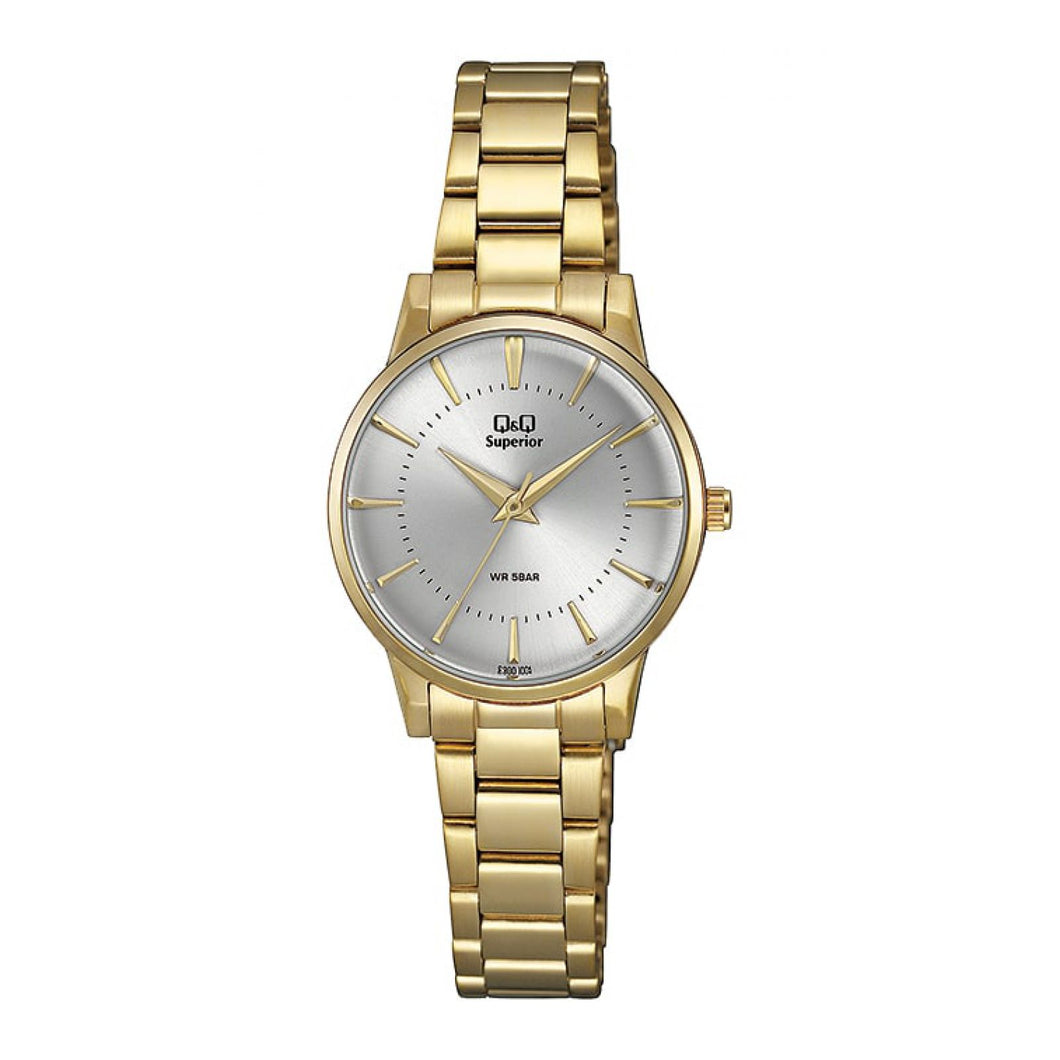 RELOJ  PARA MUJER Q&Q SUPERIOR S399J001Y - DORADO