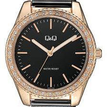 Cargar imagen en el visor de la galería, RELOJ  PARA MUJER Q&amp;Q QZ59J QZ59J402Y - NEGRO
