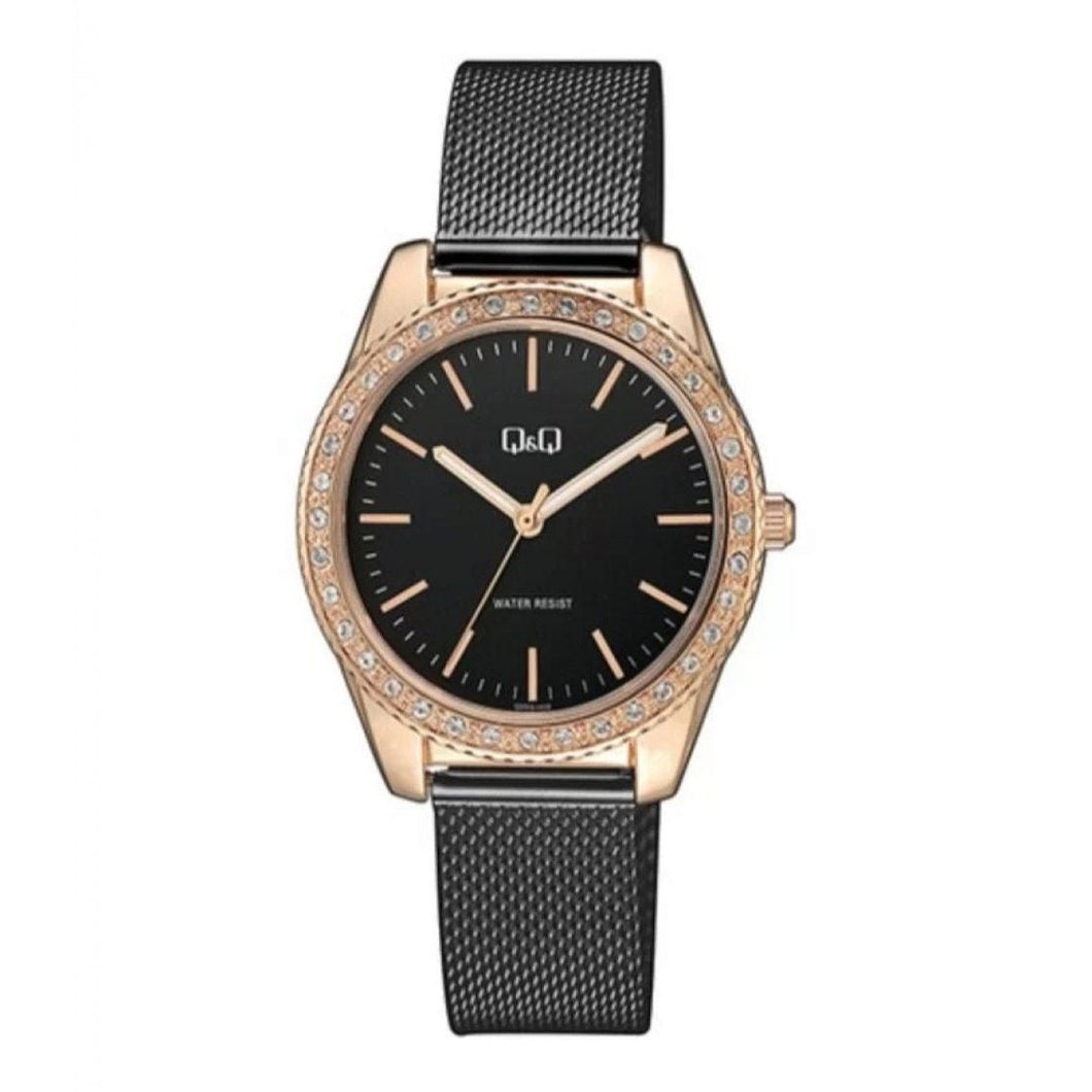 RELOJ  PARA MUJER Q&Q QZ59J QZ59J402Y - NEGRO