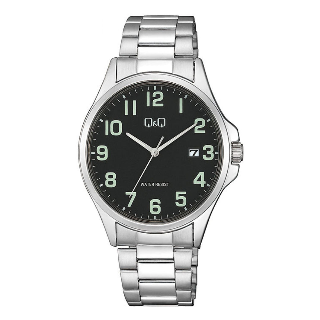 RELOJ  PARA HOMBRE Q&Q HOMBRE A482J205Y - PLATEADO