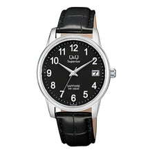 Cargar imagen en el visor de la galería, RELOJ CLÁSICO PARA HOMBRE Q&amp;Q SUPERIOR S330J305Y - NEGRO
