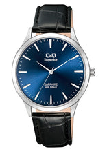 Cargar imagen en el visor de la galería, RELOJ CLÁSICO PARA HOMBRE Q&amp;Q SUPERIOR S278J322Y - NEGRO
