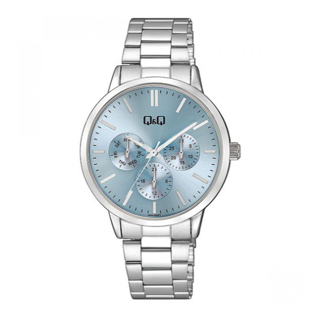 RELOJ  PARA MUJER Q&Q A04A A04A-003PY - PLATEADO