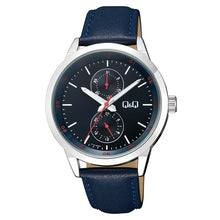 Cargar imagen en el visor de la galería, RELOJ CLÁSICO PARA HOMBRE Q&amp;Q A11A A11A-003PY - AZUL
