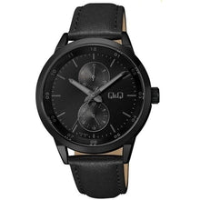 Cargar imagen en el visor de la galería, RELOJ CLÁSICO PARA HOMBRE Q&amp;Q A11A-004PY - NEGRO
