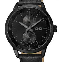 Cargar imagen en el visor de la galería, RELOJ CLÁSICO PARA HOMBRE Q&amp;Q A11A-004PY - NEGRO
